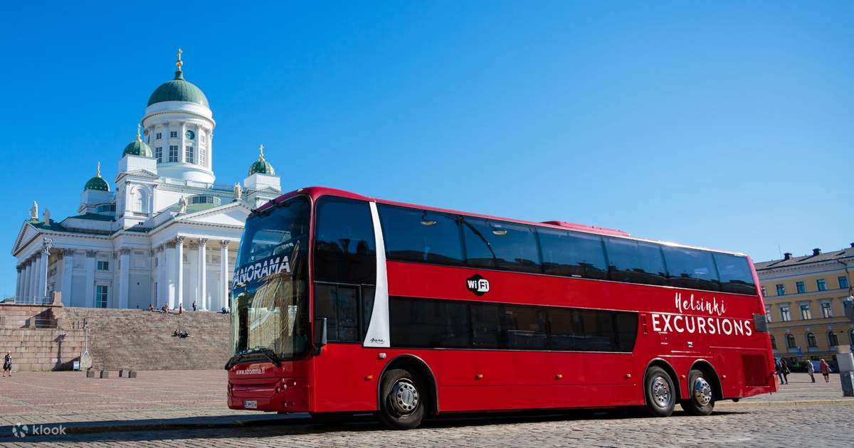 helsinki panorama bus tour